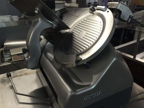 Used Hobart 2912 Automatic 12 Inch Meat Cheese Deli Slicer W/ Sharpner