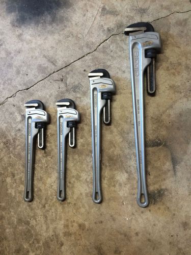 Rigid aluminum pipe wrenches for sale