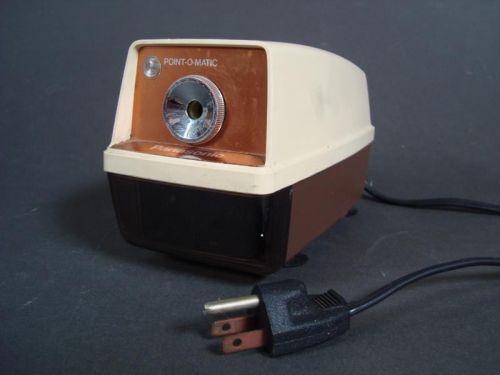 Vintage Panasonic KP--33A Point-O-Matic Electric Pencil Sharpener - Lights Up!