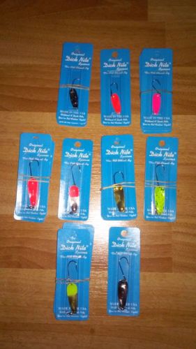 Dike Nite Spoons 2 Sizes 9 Colors 19 Total #1 and #2