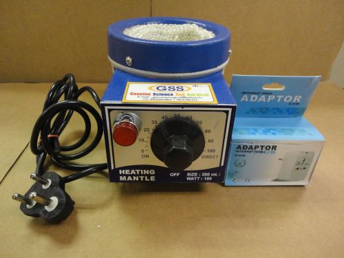 GSS Heating Mantle 250mL 220V with adapter