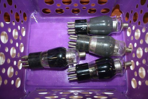 6A7 GLASS - VINTAGE TUBE - RCA, CUNNINGHAM, &amp;  ETC. - TEST STRONG