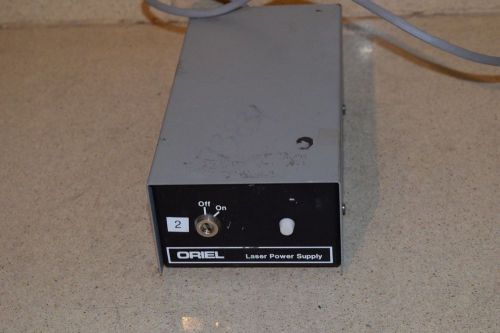 ORIEL CORPORATION LASER POWER SUPPLY MODEL NO 6615 (AA)