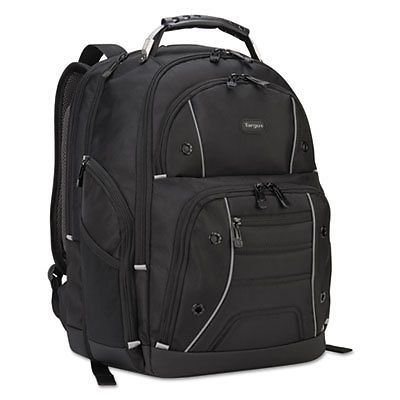 Drifter Plus with TSA Backpack, For 16&#034; Laptop, 13 3/4 x 8 1/8 x 17 3/4, Black