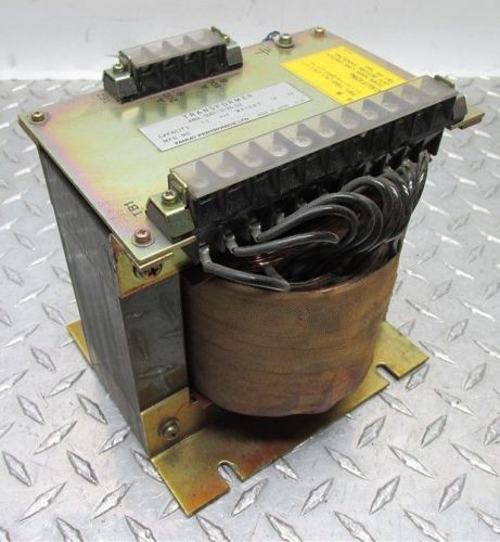 Fanuc ltd 1.1 kva pertronics transformer a80l-0001-0176-03 p18t0077 for sale