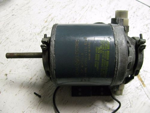 GENERAL ELECTRIC 5P-45FNG1B MOTOR, 1/10 HP, 7500 RPM, 115 VAC, 1.7 AMP, USED
