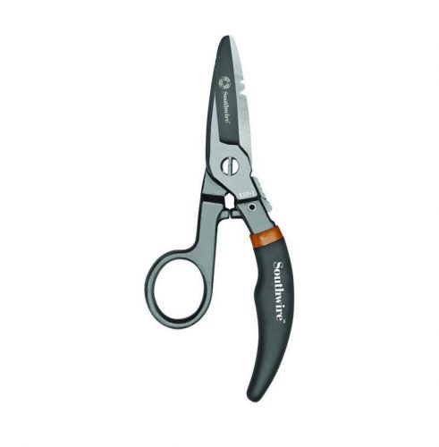 Electrician Scissors Pro Electrical Strippping Cutting Tempered Steel Notches