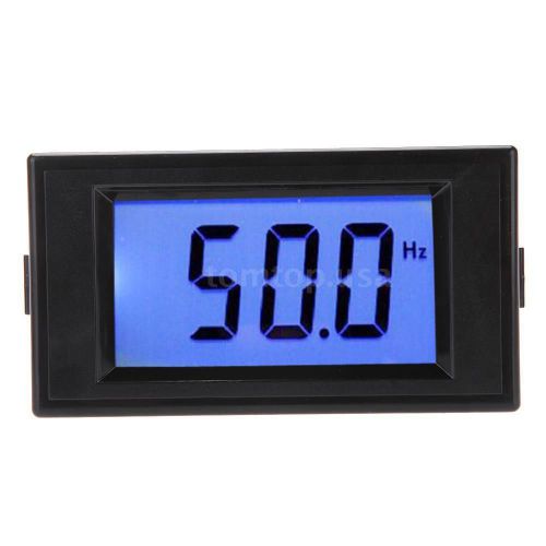 AC80-300V Digital LCD Frequency Meter Tester Gauge Cymometer 10-199.9Hz TA 01TT