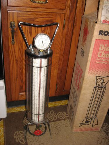 Robinair 43678A H85-181 Dial-A-Charge 5lb Charging Cylinder &gt;Mint w/ box