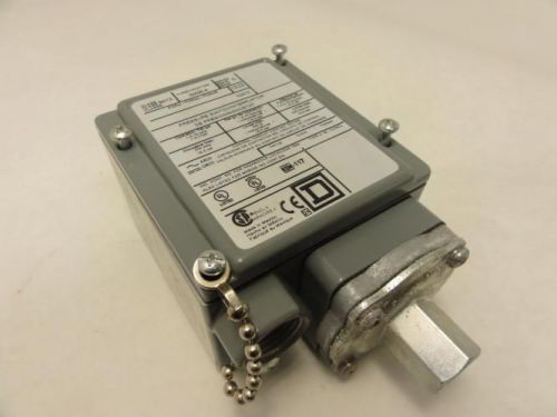 156289 New-No Box, Square D 9012GAW4 Pressure Switch, 1.5-75 PSIG, 600V