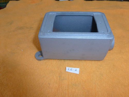 New 3/4&#034; appleton electric single gang deep electrical box cast type fd-175l for sale