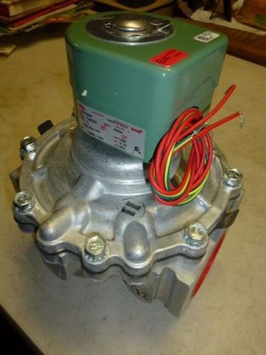New! asco duel gas solenoid valve, nc, 2-1/2&#034;, 117 cv, al., 8215a090 csa for sale