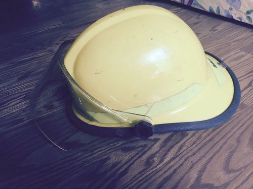 Firefighter - bullard firedome  px series helmet - yellow for sale
