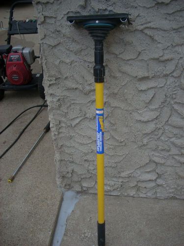 FibaTape FDW6584-U 3-1/4-Inch by 8-3/4-Inch Vacuum Pole Drywall Sander, Yellow