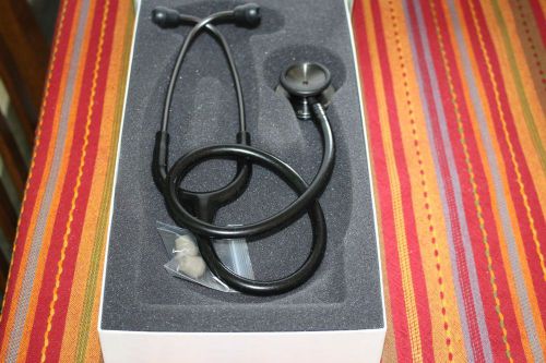3M Littmann Classic II S.E 28&#034; Stethoscope Black Tube w/ Smoke Chestpiece 2827SM
