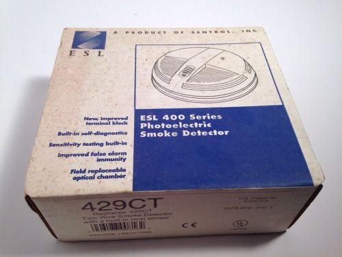 ESL 400 Series Photoelectric Smoke Detector Model 429CT