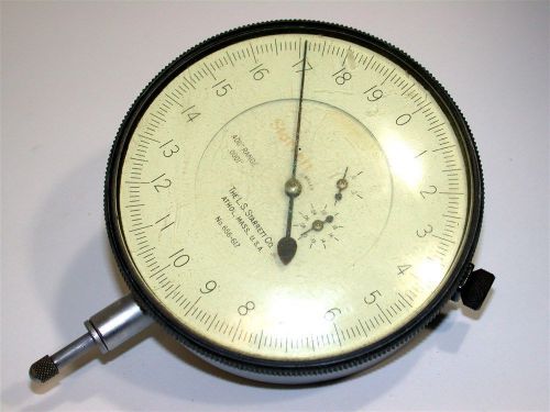Starrett large 3 5/8&#034; dial .0001 indicator 656-617 for sale