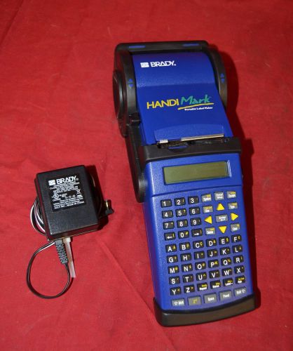 Brady HandiMark Portable Label Maker/ Printer -NO Battery- Handi Mark  &amp;Q