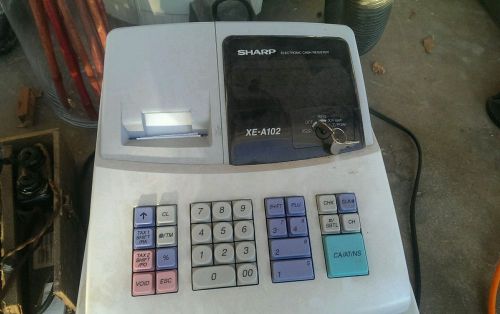 Sharp Cash register and VeriFone credit card reader