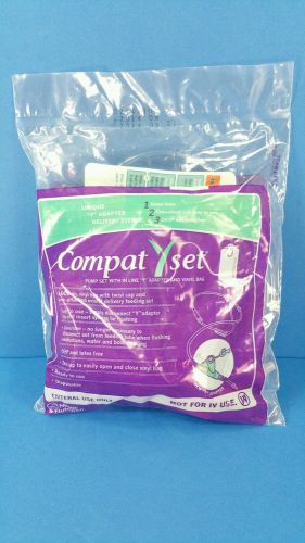 Compat Enteral Y Adapter Vinyl Bag Set 1000mL Lot of 28 Packages New
