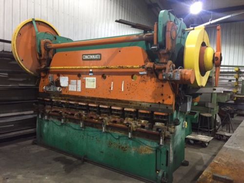 225 ton cincinnati mechanical press brake 12&#039; (29151) for sale