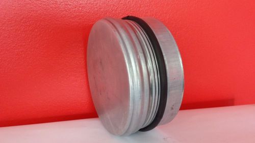 12&#034; END CAP FOR SPIRAL DUCT HVAC APPLICATIONS WITH SELF SEALING GASKETS