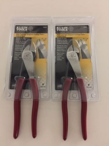 Klein Tools D248-8 8-Inch  Diagonal Cutting Angled Head  (Brand New)  2 Pieces