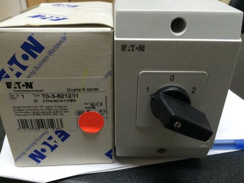 EATON/MOELLER T0-3-8212/I1 change over switch with OFF position surface mount