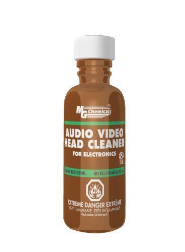 Brand New MG Chemicals 407C Audio/Video Head Liquid Cleaner, 250 ml Bottle