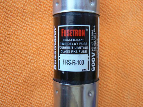 Bussmann blade fuse frs-r-100 amp, includes 5 pcs total for sale