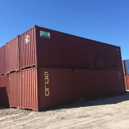 (100) 40&#039; hc shipping/storage container exclusive deal - serviced to tyler, tx for sale