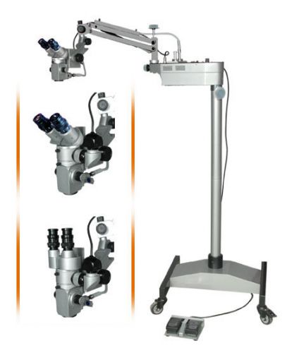 3 Step ENT Microscope on Mobile Floor Stand