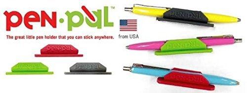 Tops Penpal Rubber Pen/Pencil Holder, 5/8 x 2 5/8 x 5/8 Inches, Assorted Colors,