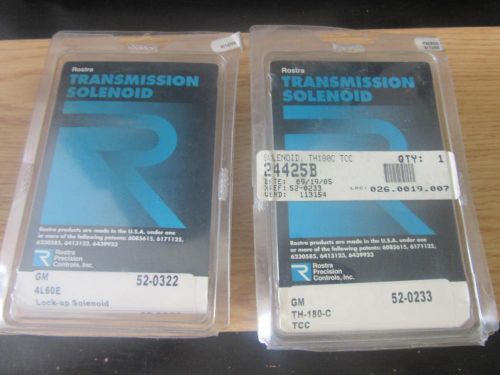ROSTRA GM 4L60E and TH180C Lock-Up Solenoid Kit lot of 2