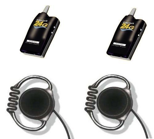 Eartec simultalk 24g wireless system for referees, coaches and sports teams - for sale