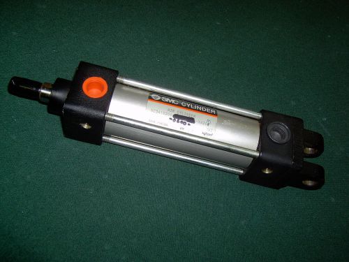 Smc cylinder model # ncda1g200-600-xa20m - new - 1.5&#034; bore 3.5&#034; stroke for sale