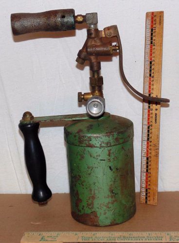 Vintage Rare Mutual 4S Propane Blow Torch - Steampunking