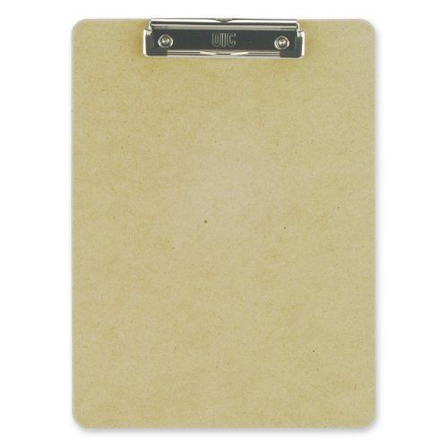 Officemate Recycled Wood Clipboard, Letter Size, Low Profile Clip, 9 x 12.5 New