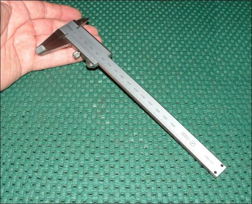 Mitutoyo dual-scale vernier caliper with standard inside outside jaws ~ 0-150mm for sale