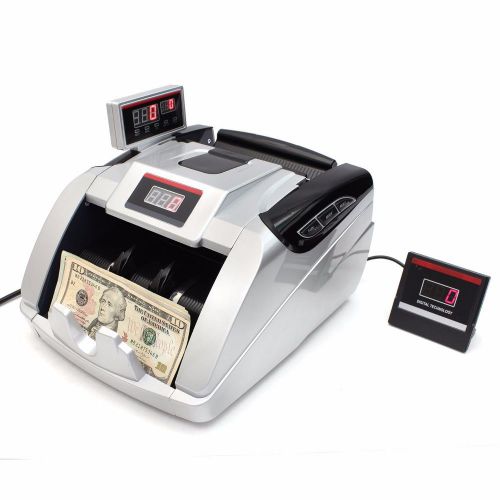 Money Bill Counter Machine w/ Ultraviolet UV Magnetic Countefeit Detection
