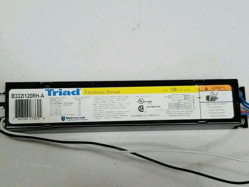 Universal Triad Ballast 120v 2 or 3 lamp T8 (2 lot)