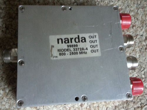 Nardo 99899 3372A-4 4 Way Signal Splitter 800 - 2500 MHz