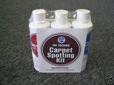 In Home Carpet Spotting Kit