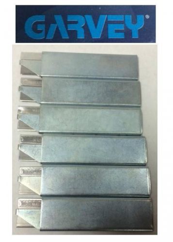 Genuine!! garvey ® jiffi box carton cutter utility retractable knife - 6 cutters for sale
