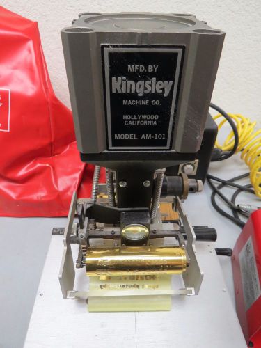 Kingsley Hot Foil Stamp Machine