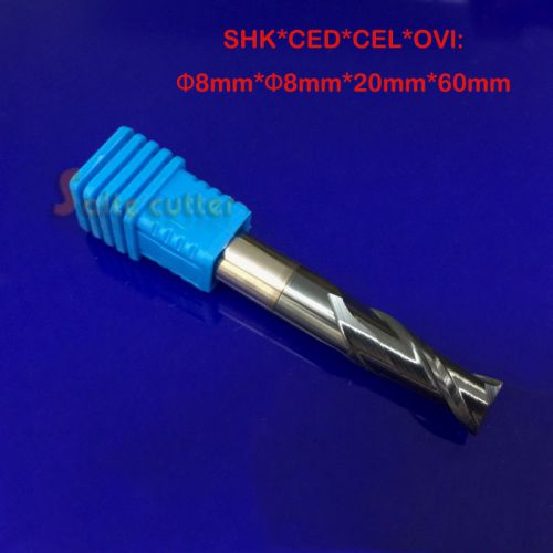 1pc 2f hrc55 endmills cutting end milling cutter tools cnc router shank dia 8mm for sale