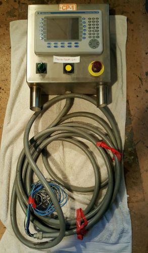 Allen bradley panelview 700 operator interface w/ stainless steel enc. 2711-rp1 for sale