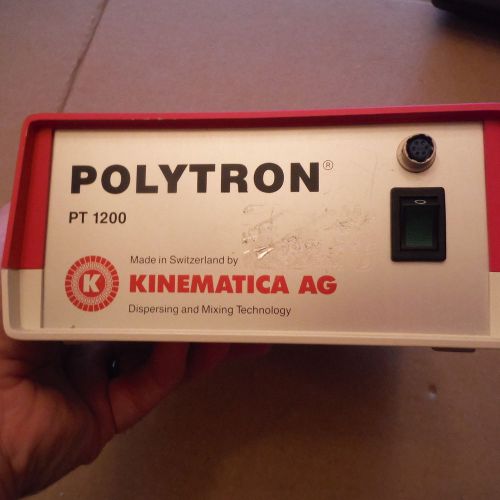 Kinematica Polytron PT 1200 C Handheld Homogenizer PT-1200C Controller only