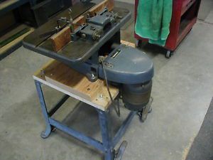 Vintage Sears Wood Shaper 1/2in. Spindle 8 Cutters