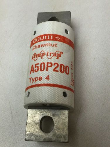 Ferraz shawmut gould amp-trap a50p200-4 fuse new for sale